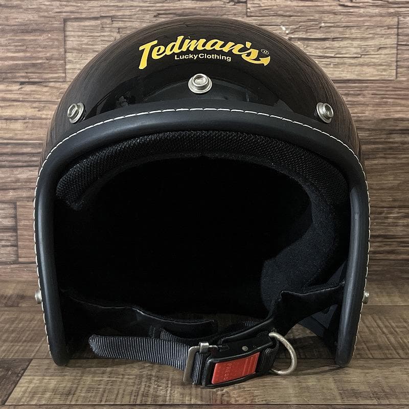 専用　テッドマン TMH07 レッドデビル バイク ジェットヘルメット M