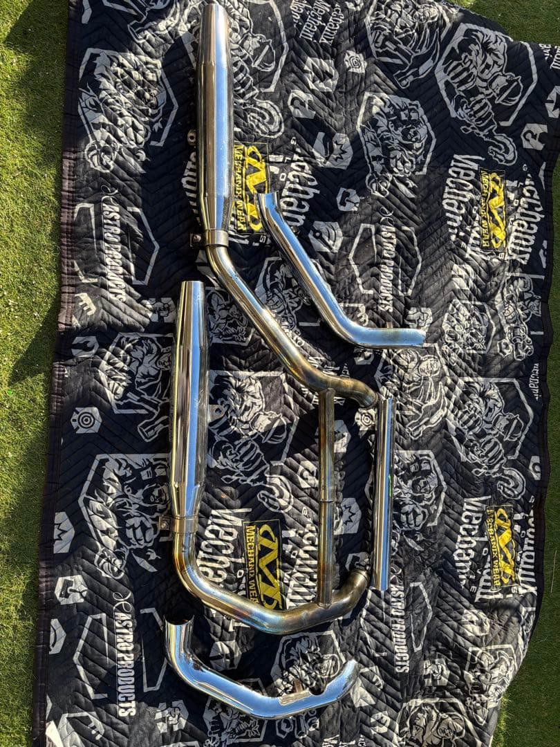 ハ*ル様 XL1200S 〜03 北米マフラー　パンチアウト有り