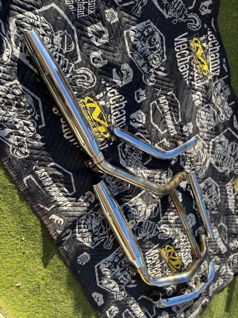 ハ*ル様 XL1200S 〜03 北米マフラー　パンチアウト有り