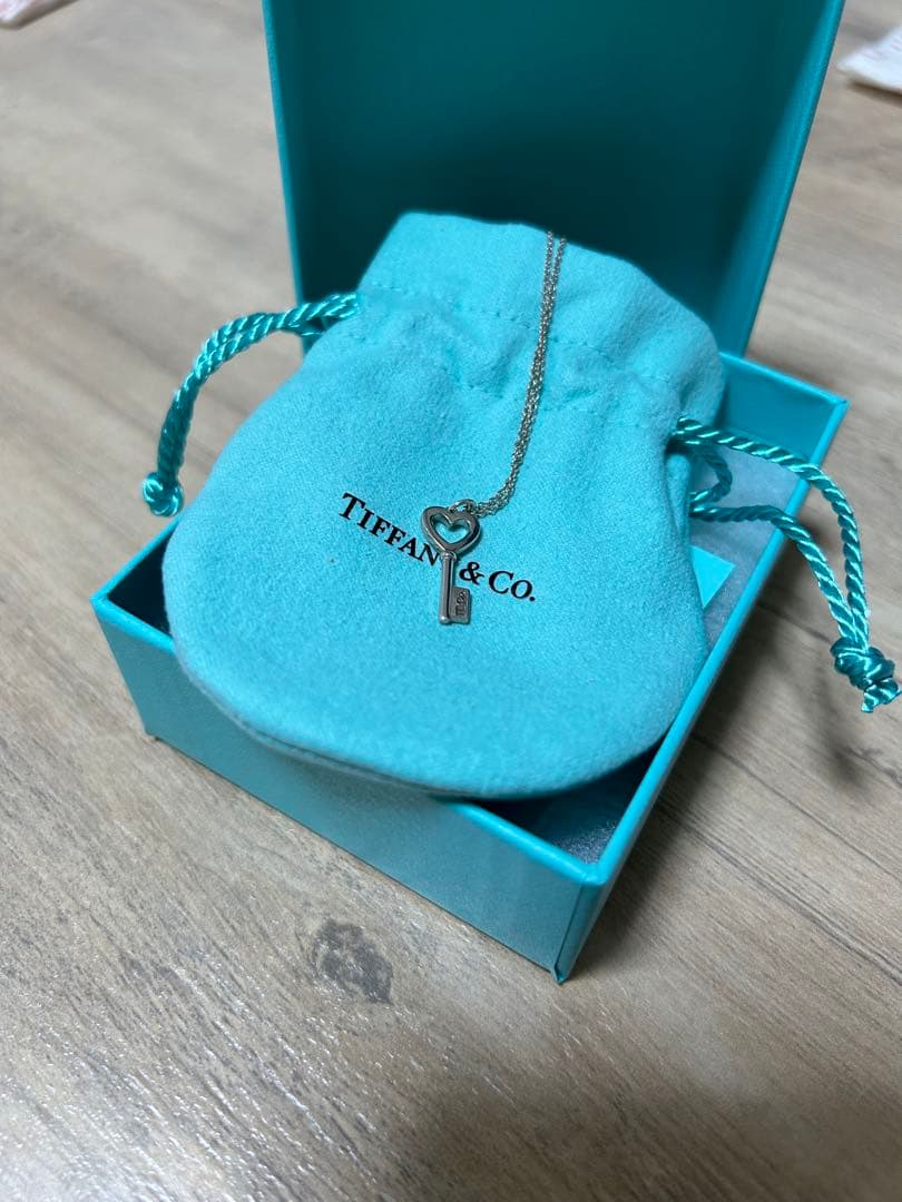 【TIFFANY&Co.】ティファニー ハート キー シルバー925 ネックレス