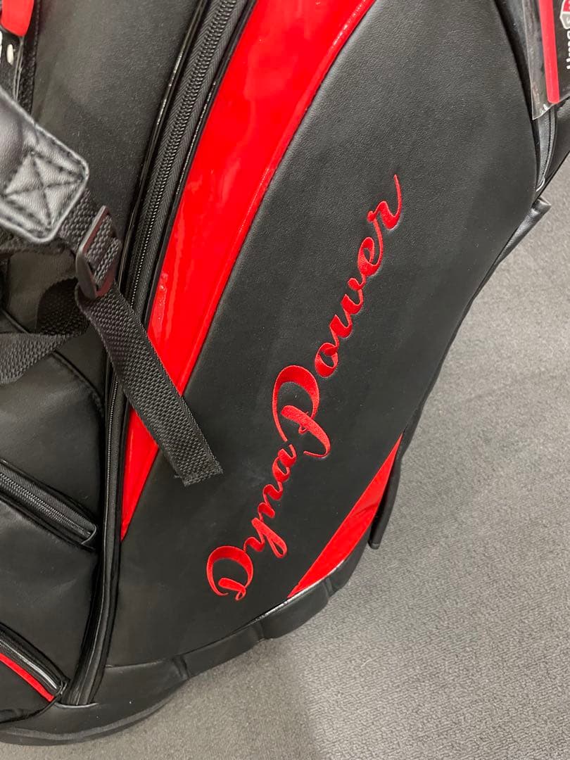 Wilson DynaPower ゴルフバッグ 黒/赤