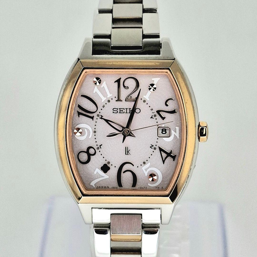 ✨人気 セイコー SEIKO ルキア lk ソーラー 電波 トノー型 オーバル