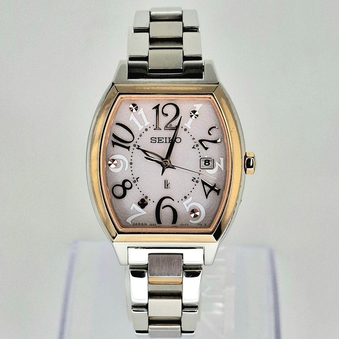 ✨人気 セイコー SEIKO ルキア lk ソーラー 電波 トノー型 オーバル