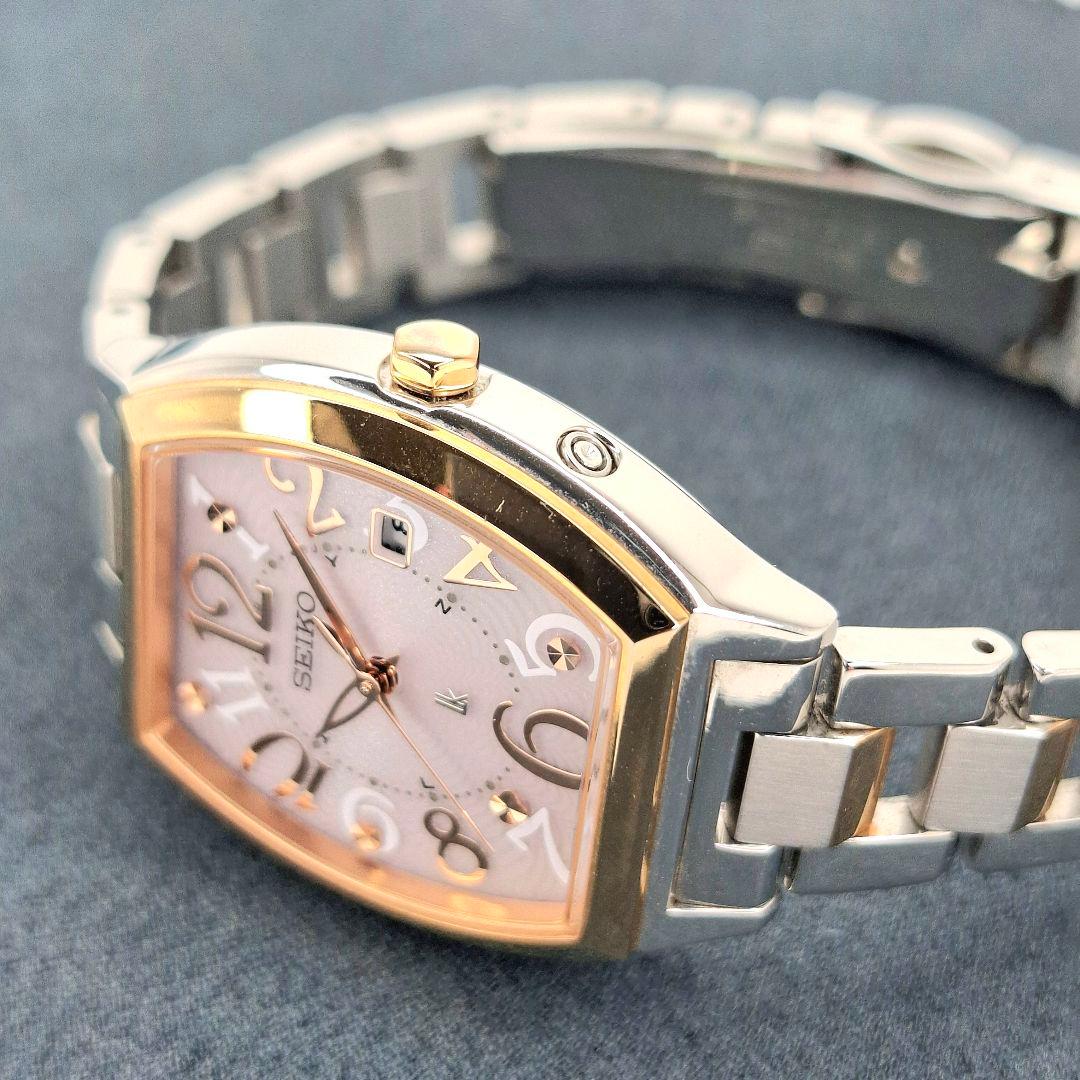 ✨人気 セイコー SEIKO ルキア lk ソーラー 電波 トノー型 オーバル