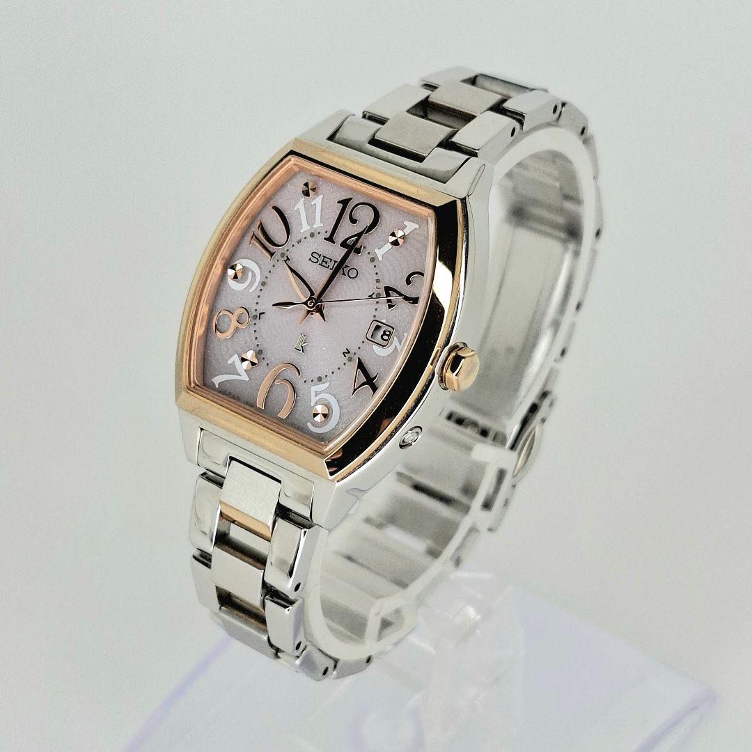✨人気 セイコー SEIKO ルキア lk ソーラー 電波 トノー型 オーバル