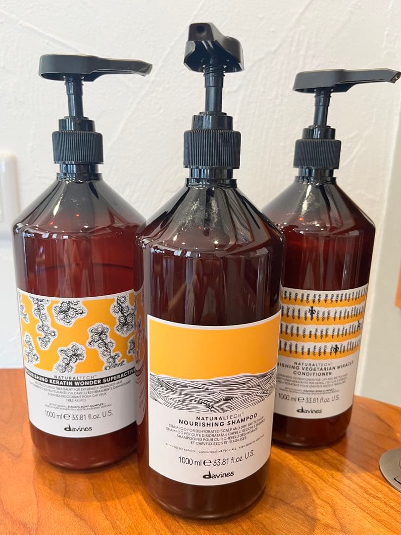 ダヴィネス　N シャンプー　コンディショナー　ヘアパック1000 mL セット