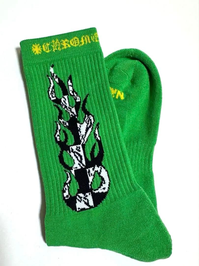 クロムハーツ マッティボーイ ソックス グリーン