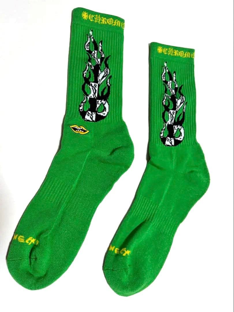 クロムハーツ マッティボーイ ソックス グリーン