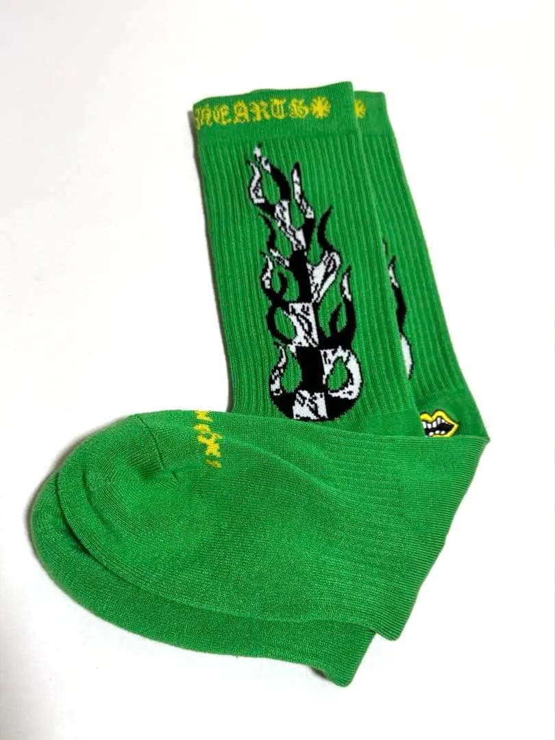 クロムハーツ マッティボーイ ソックス グリーン