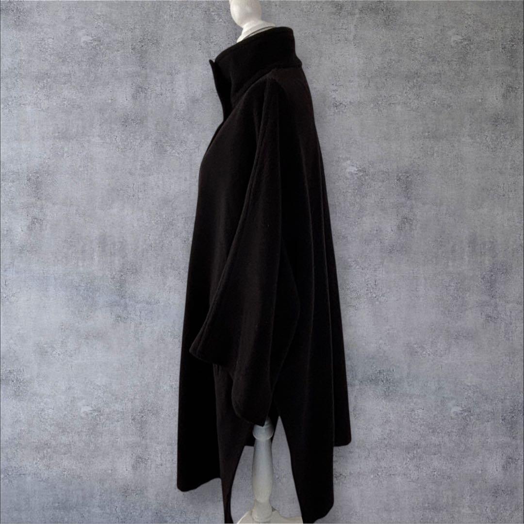 MaxMara マックスマーラ ウール×カシミヤ　ケープ風コート サイズ40 黒