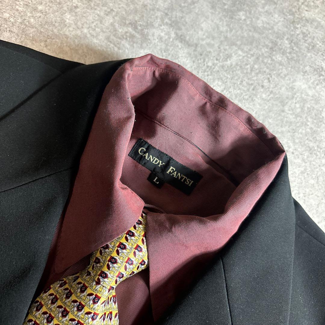 セットアップ ダブルスーツ 成人式 入学式 ピンズ vintage no.109