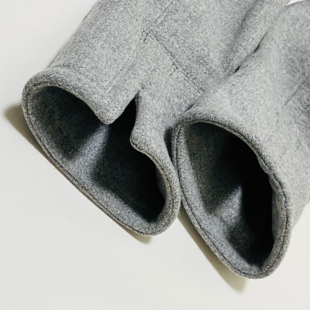 美品✨バーバリーブルーレーベル　ベルテッドコート　ロング　アンゴラ　チェック