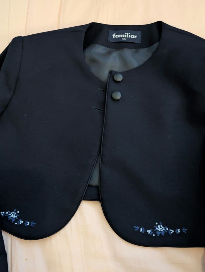 familiar ネイビー アンサンブル 120