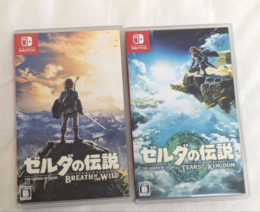 switch ゼルダの伝説 ティアーズオブキングダム ブレスオブザワイルド