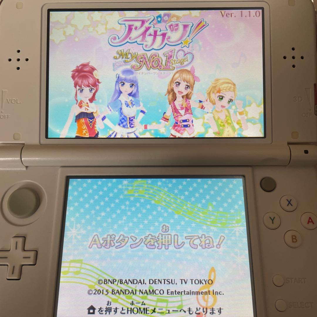 【動作確認済】アイカツ　マイナンバーワンステージ　3DSソフト
