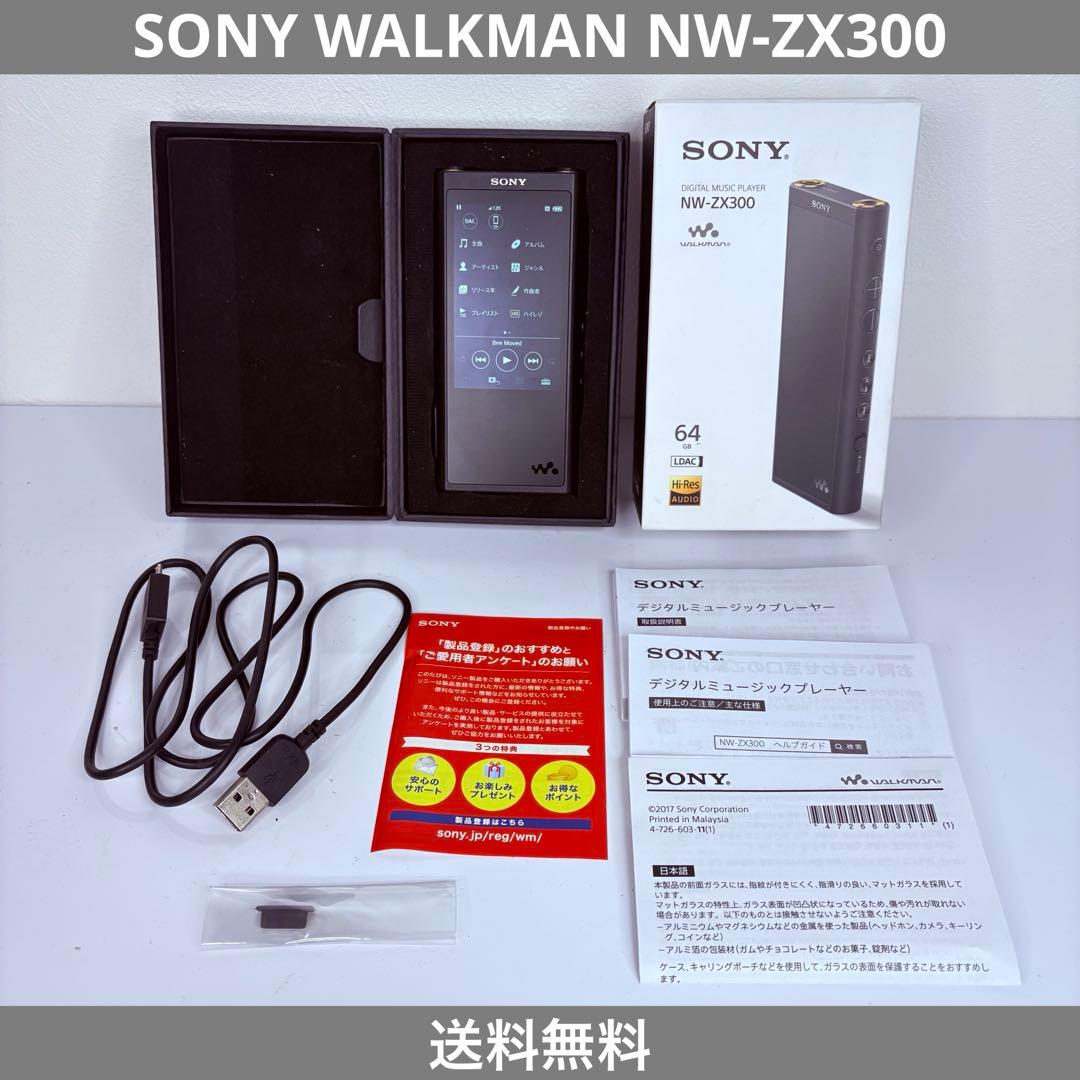 ポータブルプレーヤー SONY WALKMAN NW-ZX300