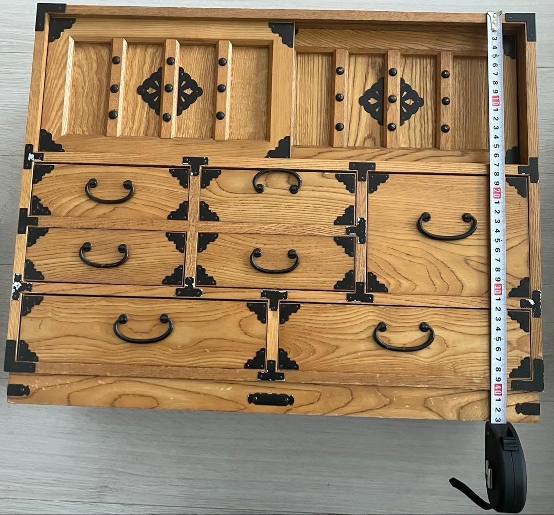 わ*ょ様 箪笥 小物入れ 棚物 木製 和家具 伝統工芸 和箪笥 薬箪笥 レトロ