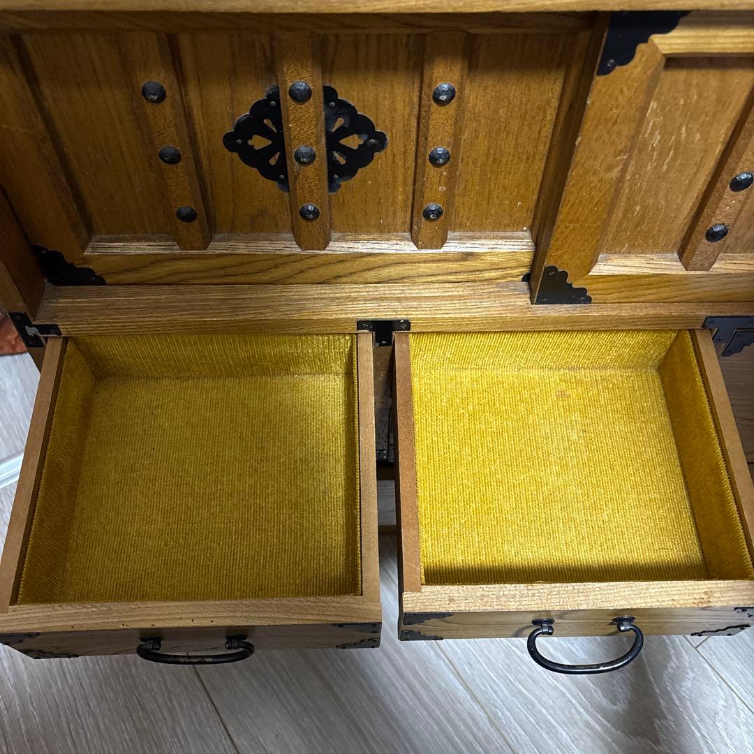 わ*ょ様 箪笥 小物入れ 棚物 木製 和家具 伝統工芸 和箪笥 薬箪笥 レトロ