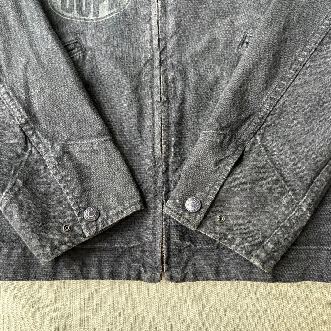 HYSTERIC GLAMOUR ジップ ブラック デニムジャケット フェード