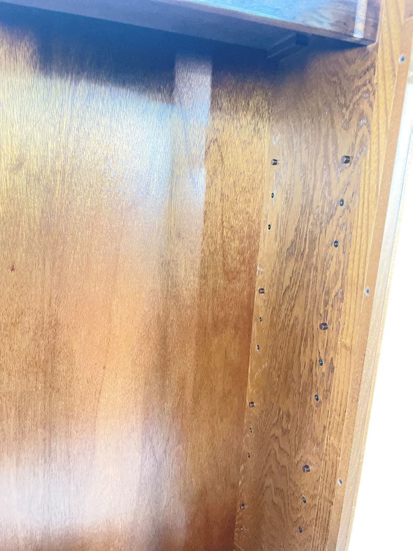 HR578 【美品】パリの雑貨屋　日本製　飾り棚　2枚扉