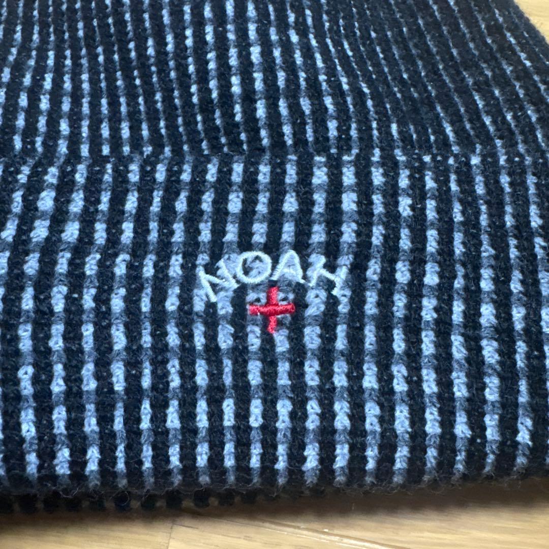 杉*和様 NOAH Tri-Color Beanie Black ノア ビーニー