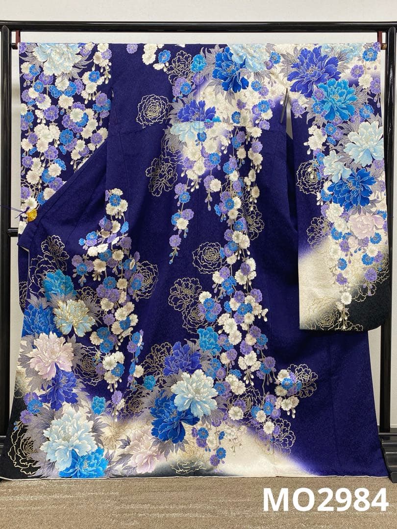 振袖 豪華 金駒 銀駒 金彩 銀通し身丈168cm 撥水加工済