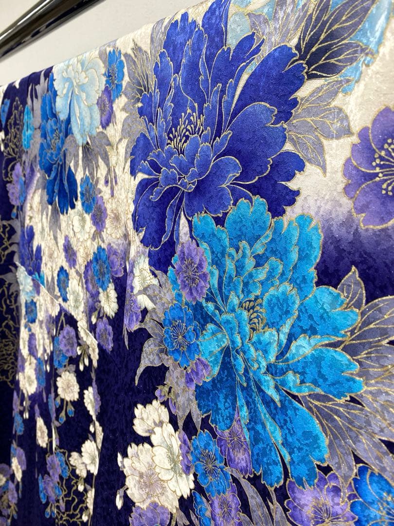 振袖 豪華 金駒 銀駒 金彩 銀通し身丈168cm 撥水加工済