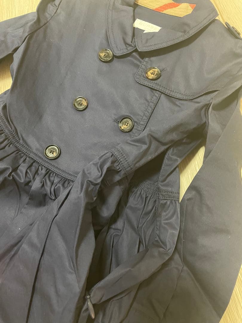 Burberryトレンチワンピース4y=110㎝