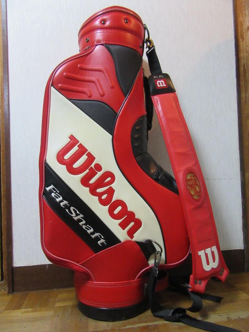 ★激レア コレクション★ウイルソン★FatShaft★3点式バック★レッド★