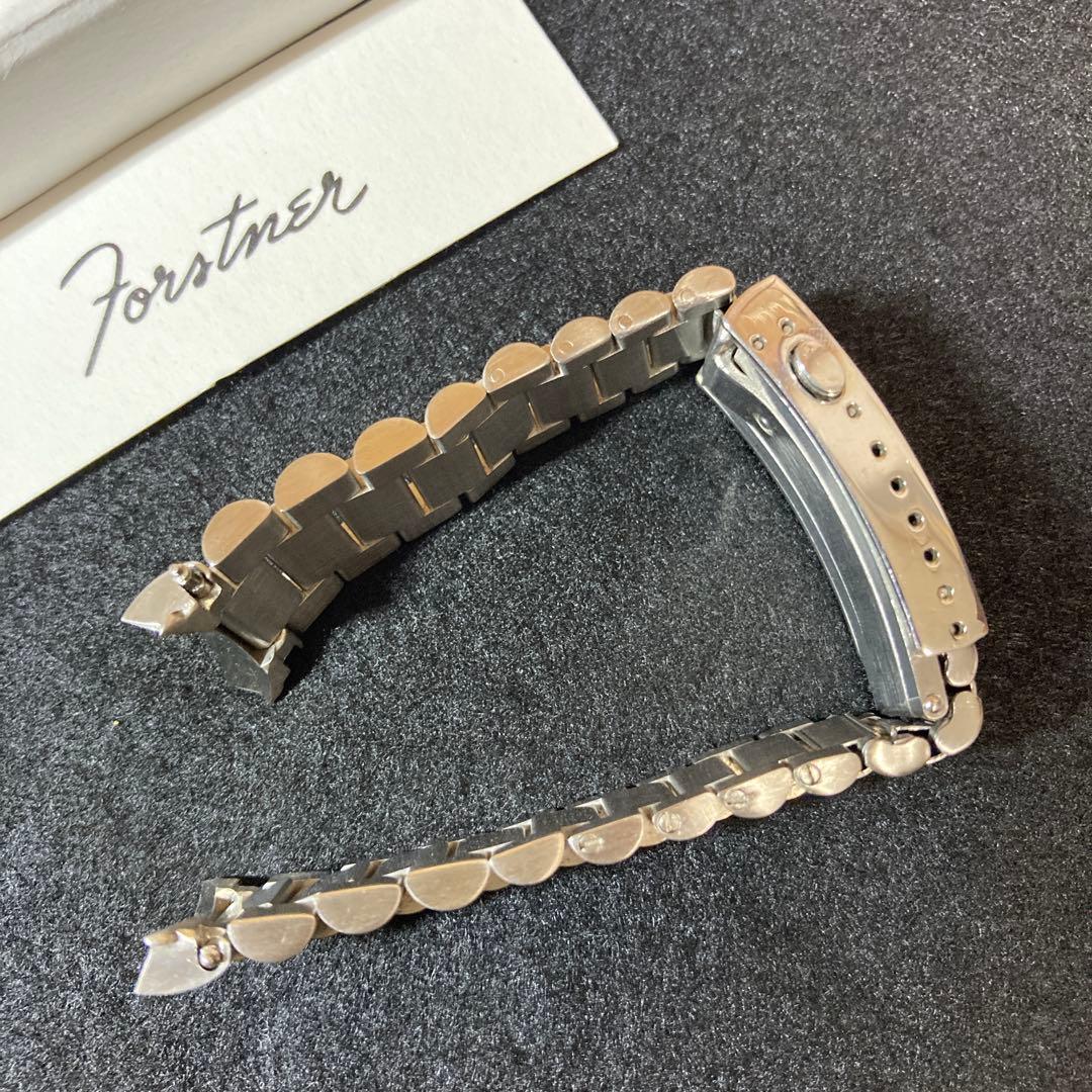 Forstner フォースナー ステンレススチール 19mm 金属ベルト