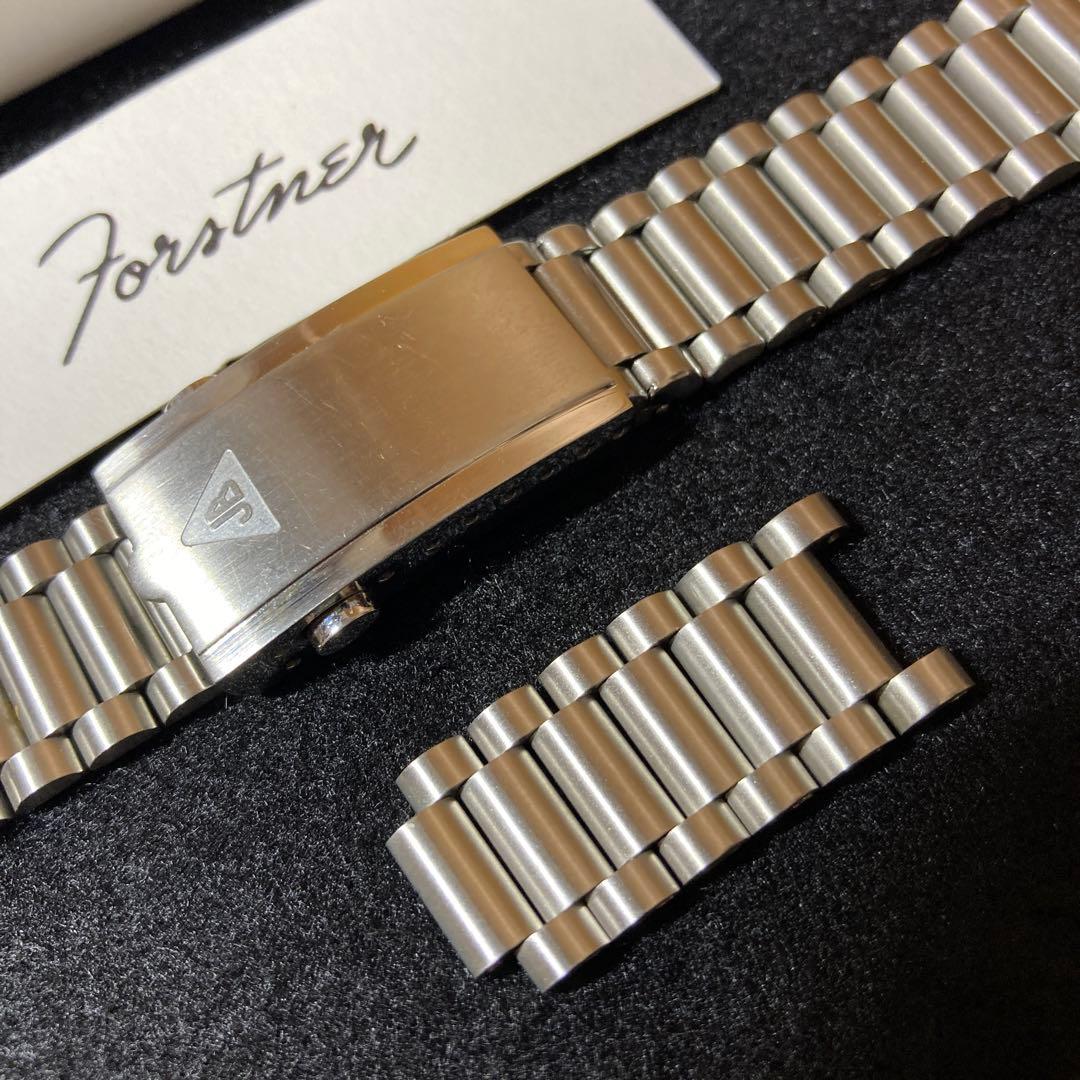 Forstner フォースナー ステンレススチール 19mm 金属ベルト