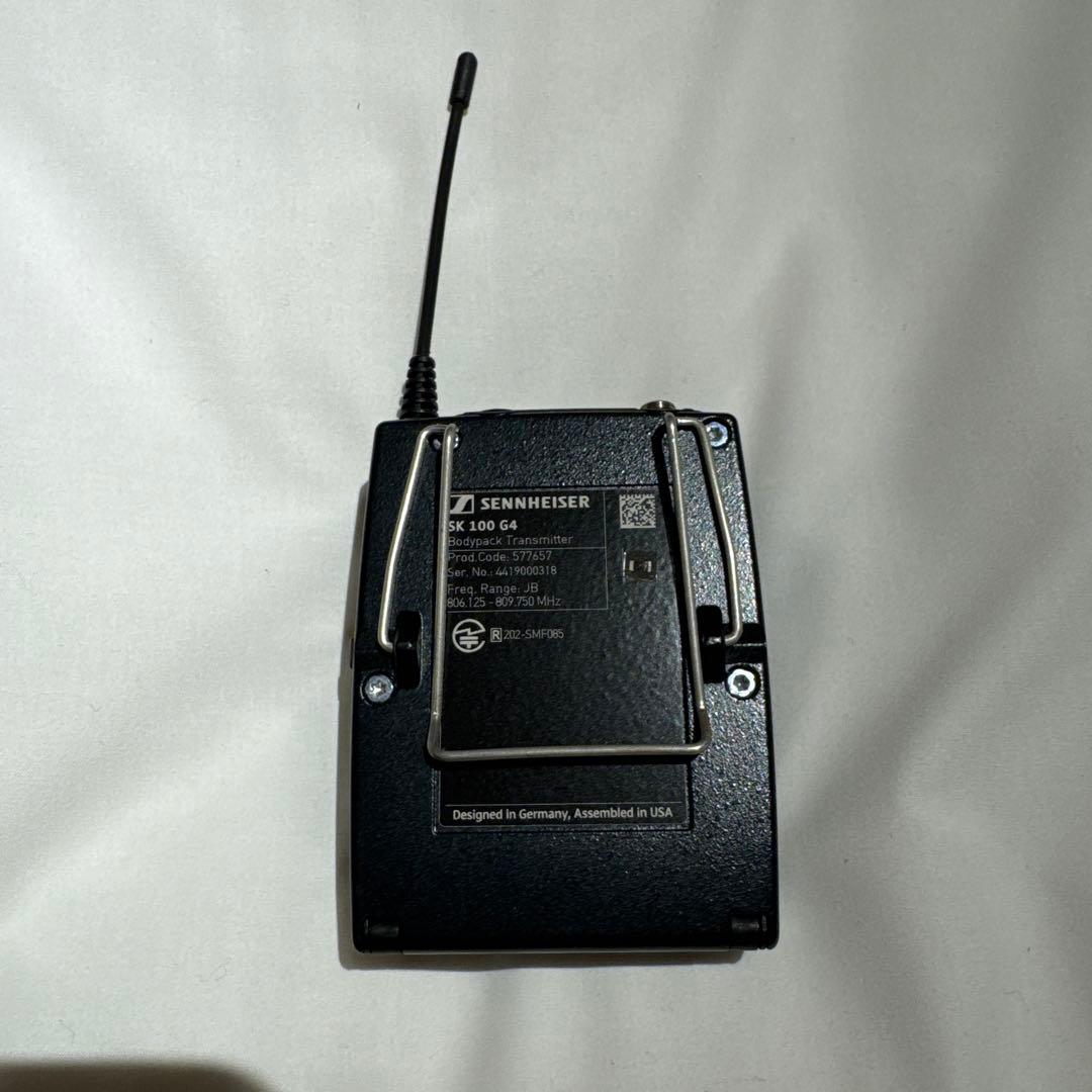 Sennheiser EW 112P G4 ワイヤレス音声システム①