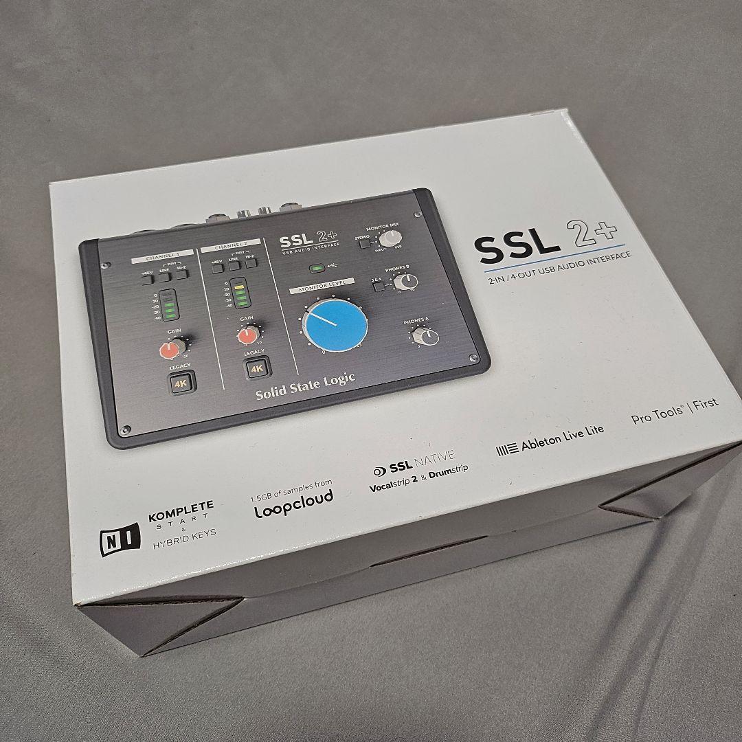 SSL 2+ オーディオインターフェイス