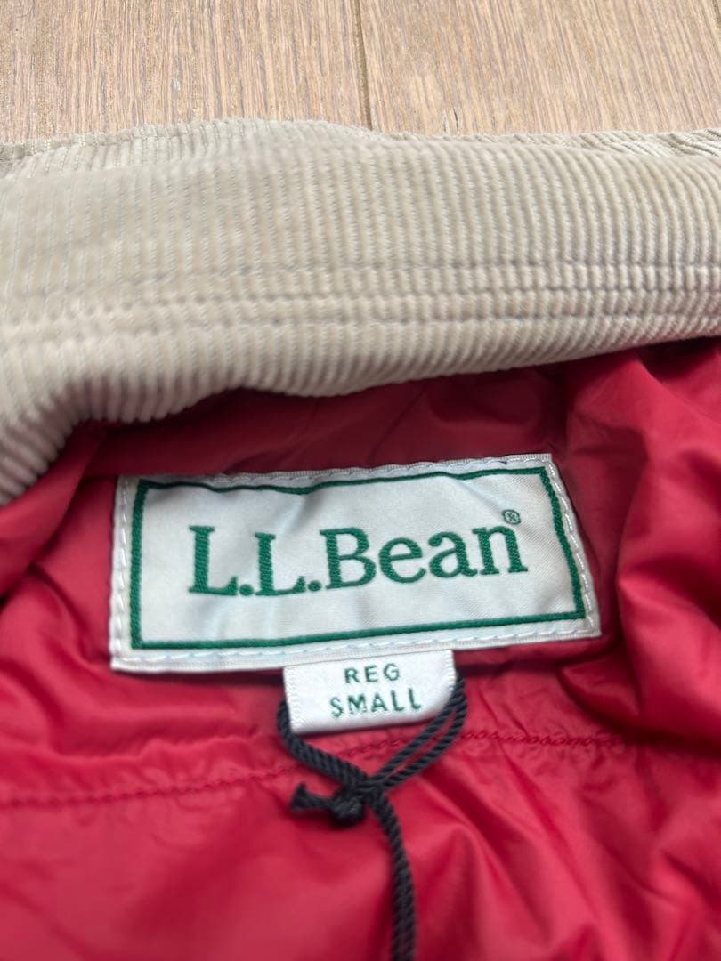 新品 L.L.Beanインサレーテッド インディゴ フィールドコート Sサイズ