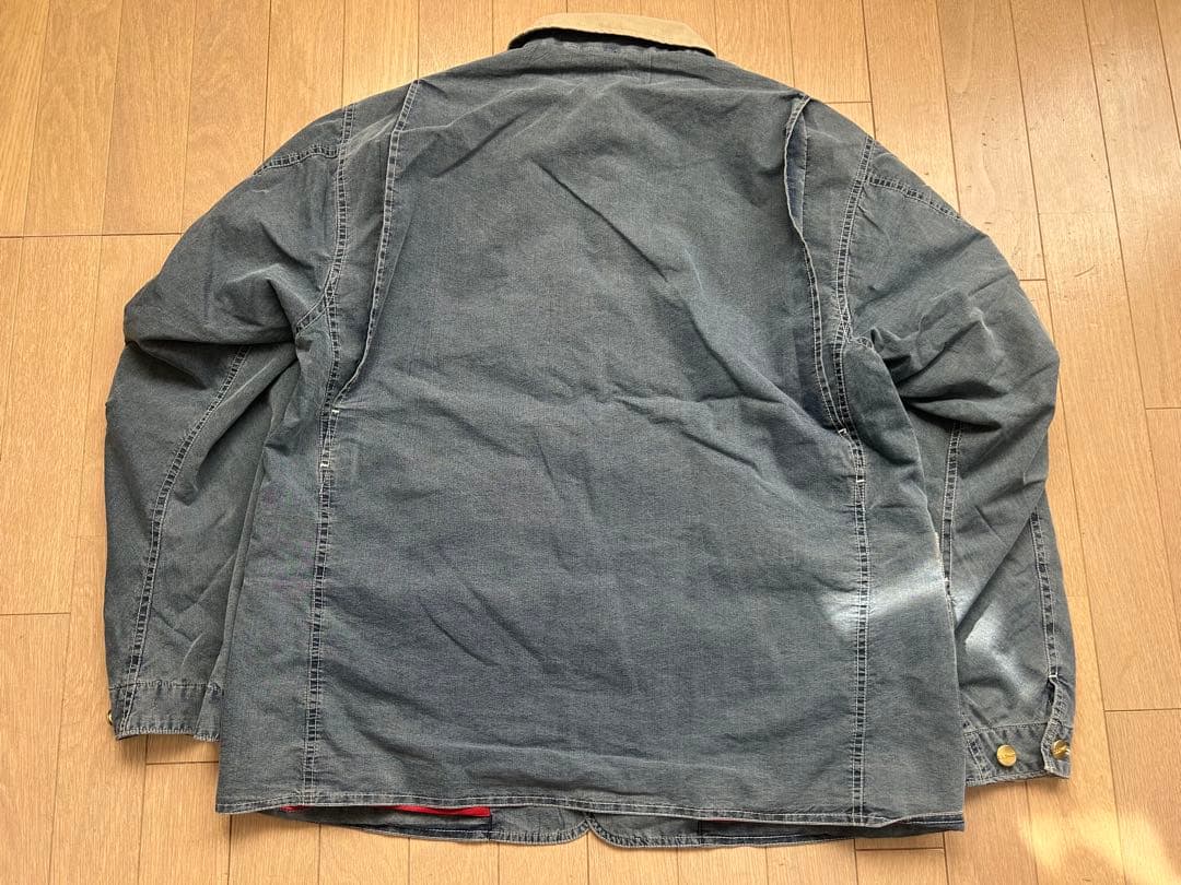 新品 L.L.Beanインサレーテッド インディゴ フィールドコート Sサイズ