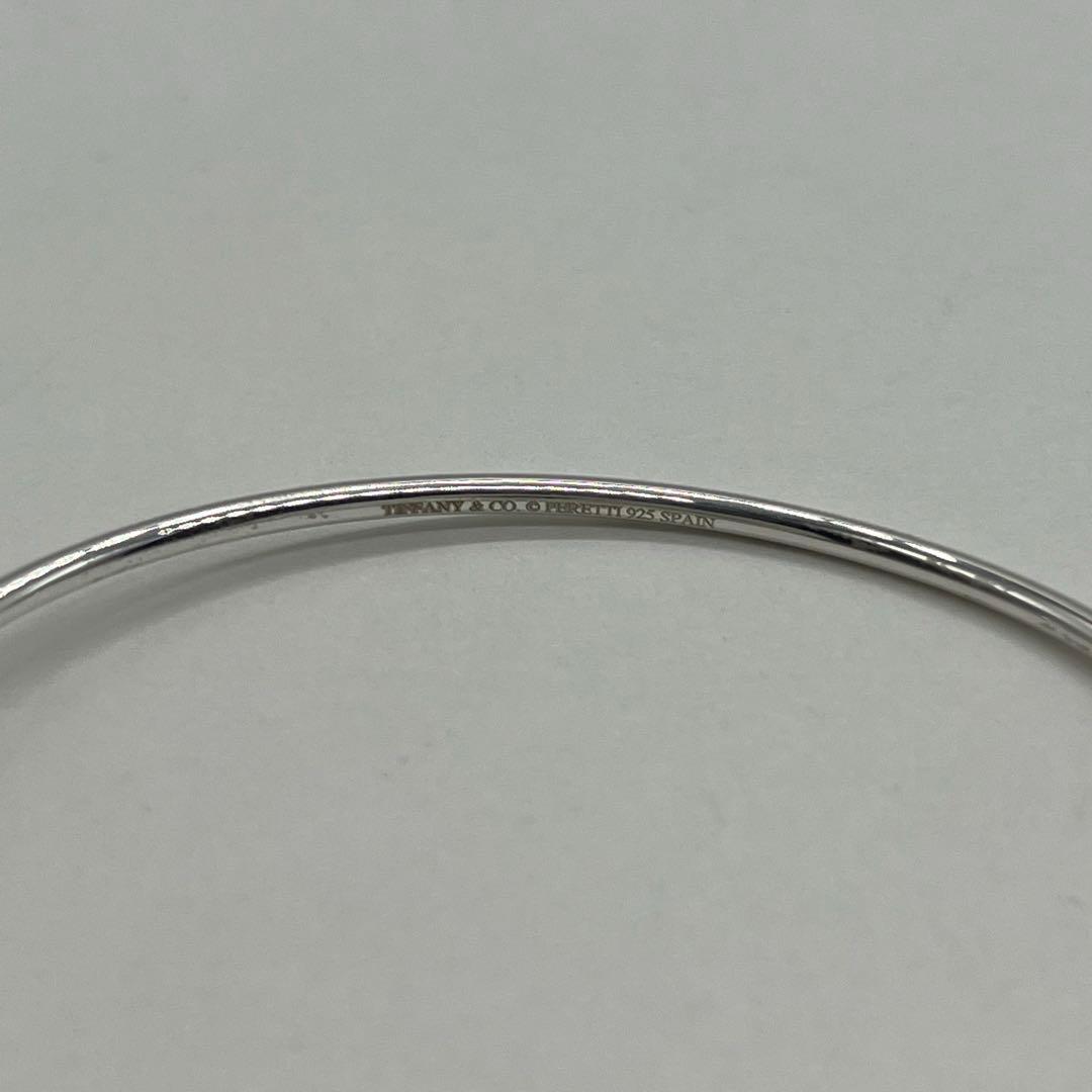 ティファニー TIFFANY エルサペレッティ ティアドロップ バングル SV