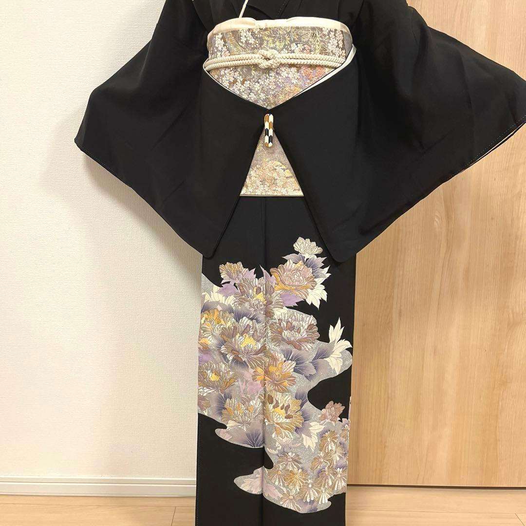 黒留袖・袋帯セット　sTM24050716