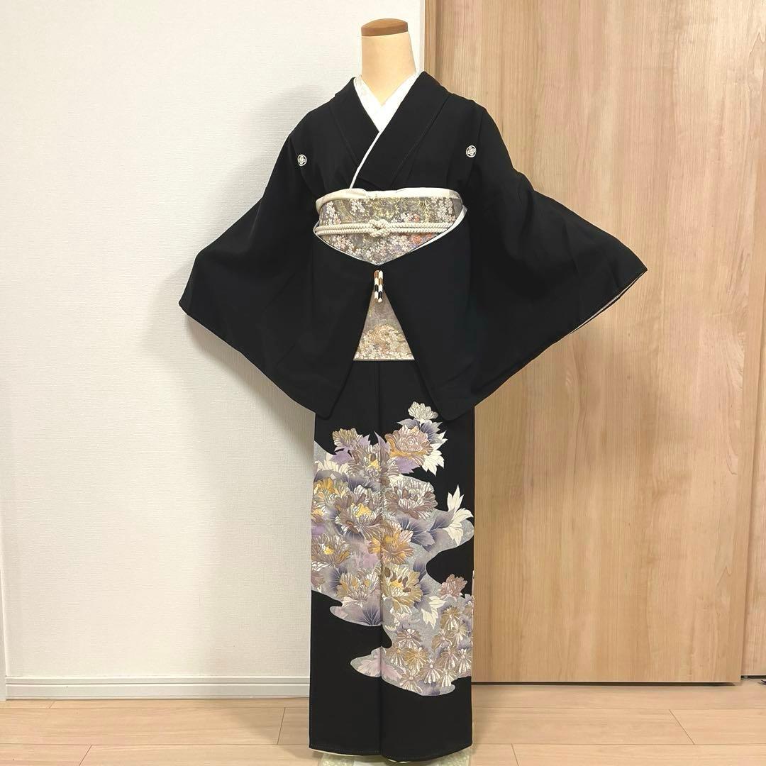 黒留袖・袋帯セット　sTM24050716