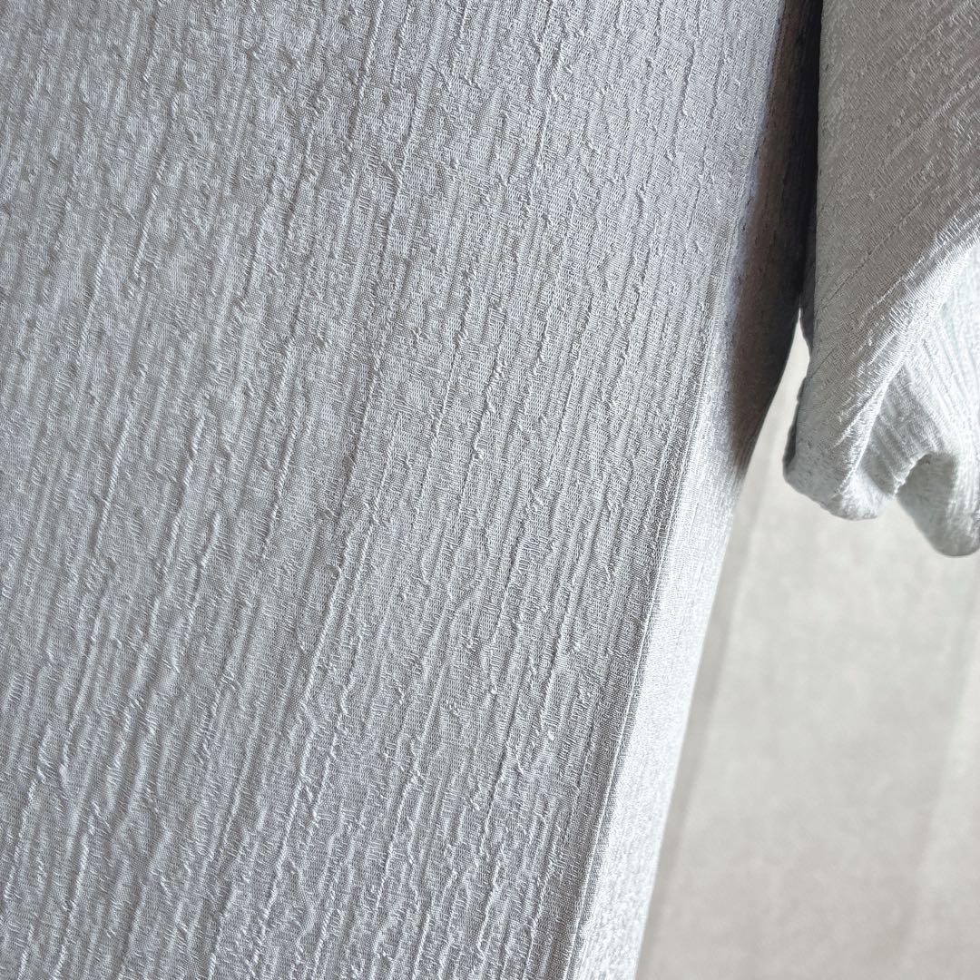 色無地　フルセット　着物　スモールサイズ　Sサイズ　正絹　ほていや　一つ紋　N3