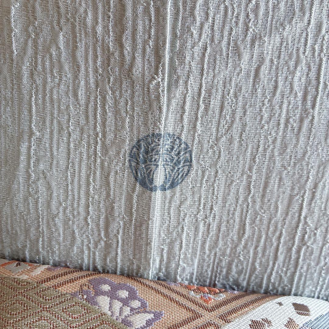 色無地　フルセット　着物　スモールサイズ　Sサイズ　正絹　ほていや　一つ紋　N3