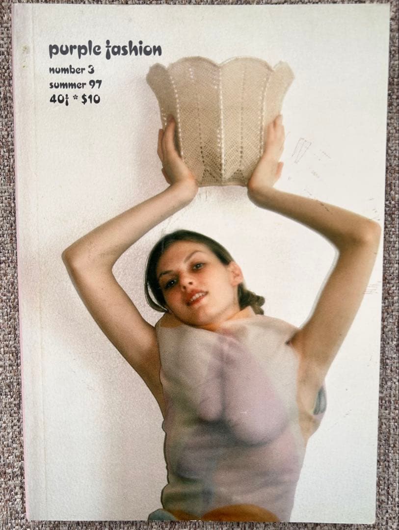 洋書 purple fashion Number 3 Summer 1997