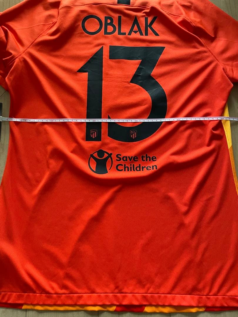 アトレティコマドリード　ヤンオブラク　オーセンティックユニフォーム