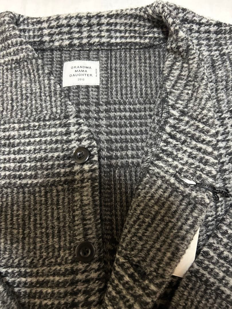 ［新品］GRANDMA MAMA DAUGHTER ノーカラージャケット
