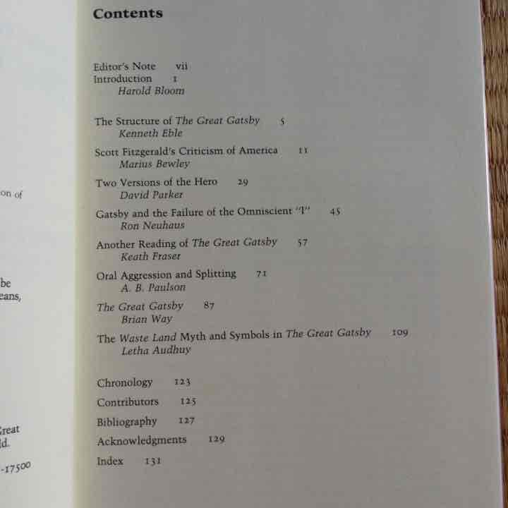 洋書 Harold Bloom The Great Gatsby