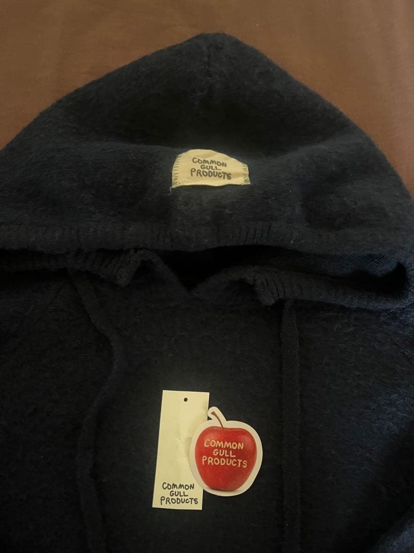 common gull products うろこ雲なニットフーディー