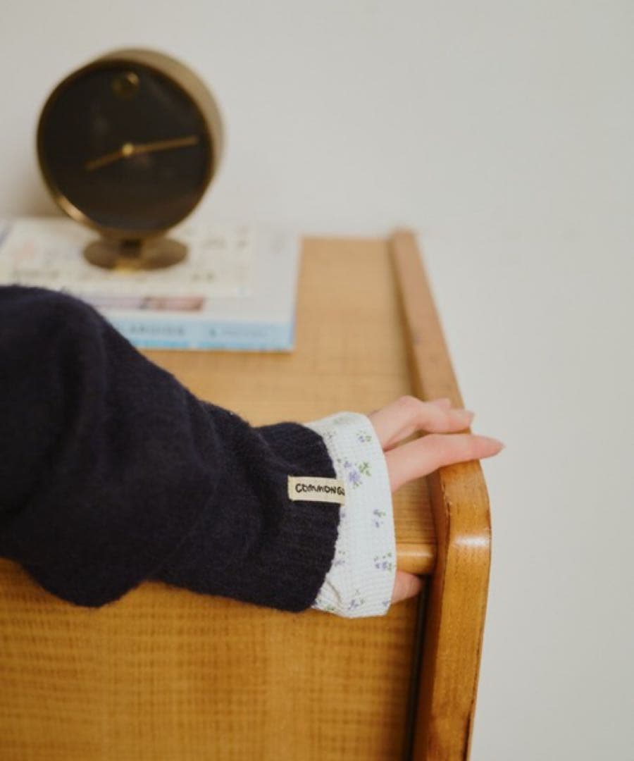 common gull products うろこ雲なニットフーディー