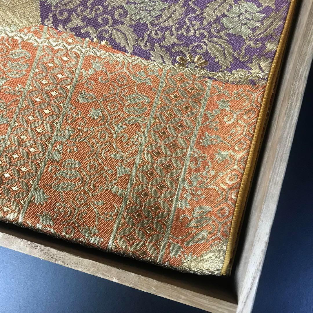 ZF-918 袋帯 正絹 金箔 六通 金彩 金糸 高級 逸品