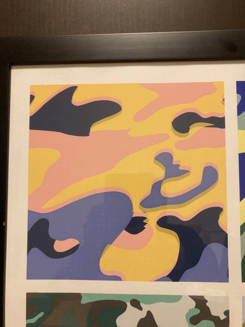 アンディ・ウォーホル「カモフラージュ」 シルクスクリーン 限定80
