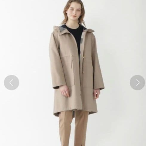 タグ付✨ ブルーレーベル　チェック コンパクト リバーシブルコート　近年　38