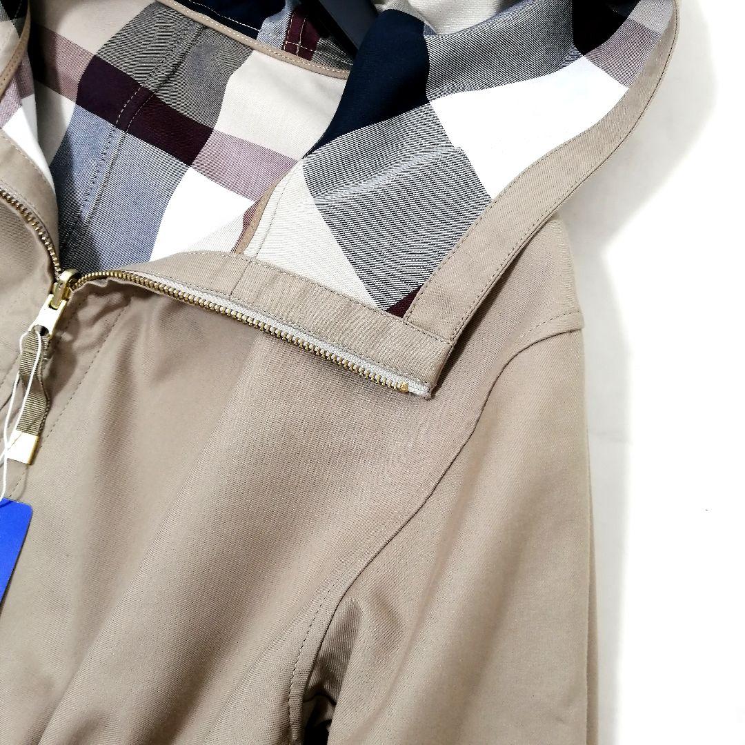 タグ付✨ ブルーレーベル　チェック コンパクト リバーシブルコート　近年　38